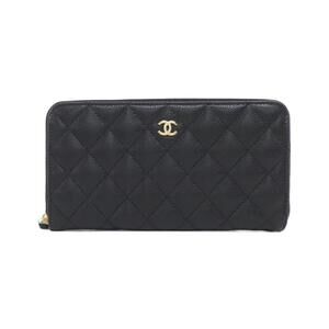 CHANEL Authentic Black Wallet